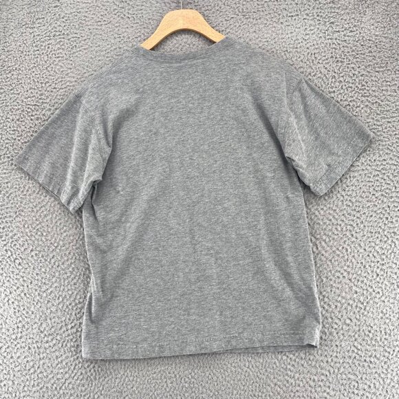 Six Flags Shirt Womens Extra Large Gray Scooby Doo Soccer Short Sleeve Pocket - Picture 3 of 11